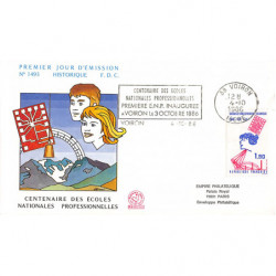 FDC n° 1493 - Centenaire de...