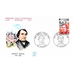 FDC n° 832 - Ernest Renan,...