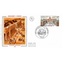 FDC soie - Expo de 1806,...