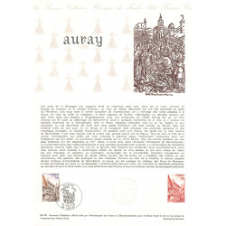 Document Officiel 1979 - Auray