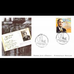 FDC LNF - Emission commune France Mexique (4970), oblit 16/7/2015 Marseille