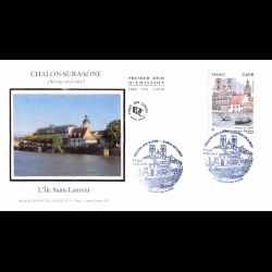 FDC soie - Châlon sur...
