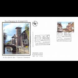 FDC soie - Eglise de...