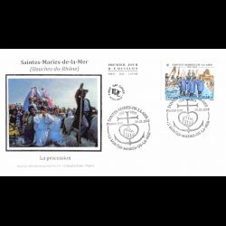 FDC soie - Les Saintes...