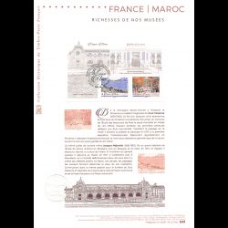Document officiel 2019 - France Maroc - Richesses de nos musées. Paris
