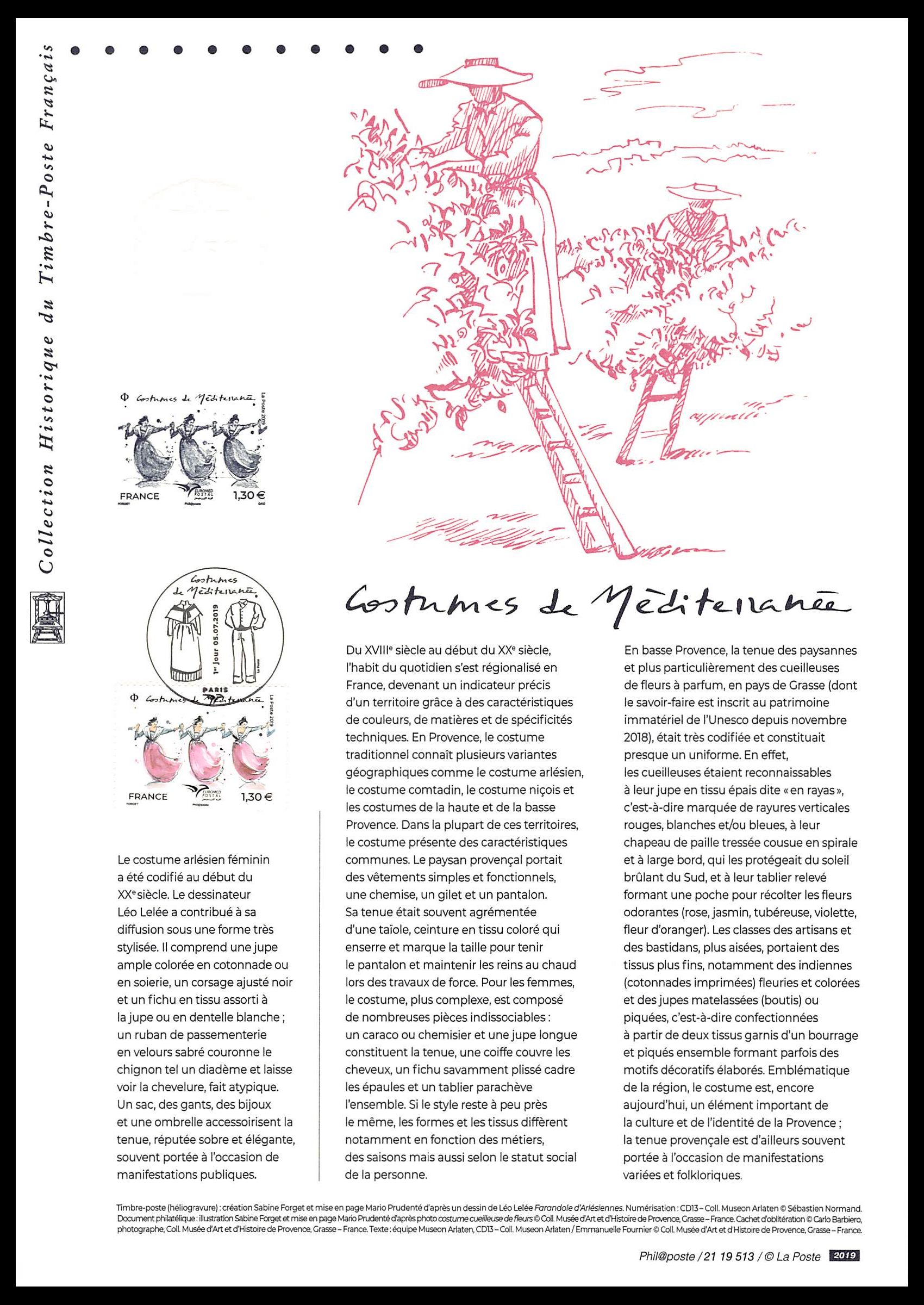 Document officiel 2019 - Costumes de Méditerranée