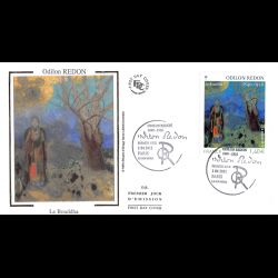 FDC soie- Tableau Odilon...