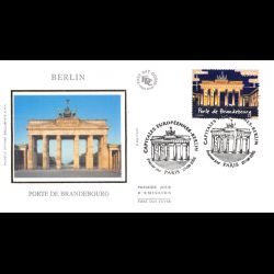 FDC soie - Berlin - Porte...