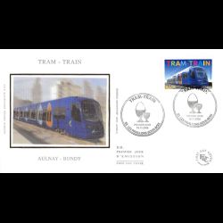 FDC soie - Tram Train -...