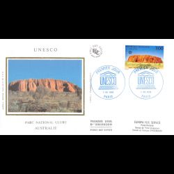 FDC soie - UNESCO (S114) -...