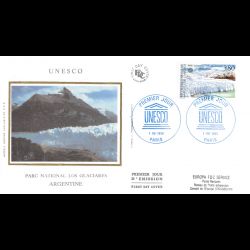 FDC soie - UNESCO (S115) -...