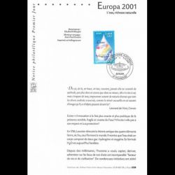2001 Notice Philatélique -...