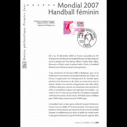 2007 Notice Philatélique -...