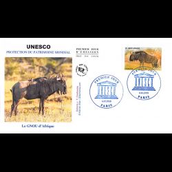 FDC JF - UNESCO - Gnou d'Afrique - oblit 6/11/15 Paris