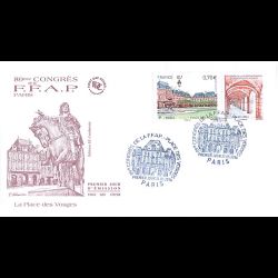FDC JF - 89e congrès FFAP - oblit 21/5/2016 Paris