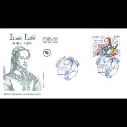 FDC JF - Louise Labé, poétesse - oblit 22/5/2016 Paris