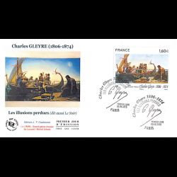 FDC JF - Tableau Charles Gleyre, illusions perdues - 5/6/2016 Paris