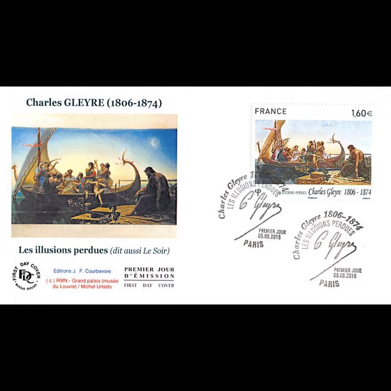 FDC JF - Tableau Charles Gleyre, illusions perdues - 5/6/2016 Paris