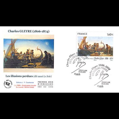 FDC JF - Tableau Charles Gleyre, illusions perdues - 5/6/2016 Paris