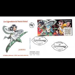 FDC JF - Les légendaires de P. Sobral (5082) - oblit 16/9/2016 Paris