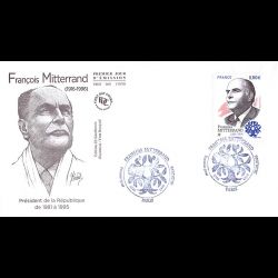 FDC JF - François Mitterrand - oblit 26/10/2016 Paris
