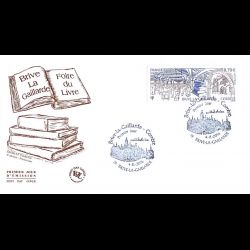 FDC JF - Foire du livre - oblit 4/11/2016 Brive la Gaillarde