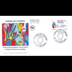 FDC JF - Conseil de l'europe - oblit 14/10/2016 Strasbourg