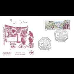 FDC JF - Maquis du barrage de l'aigle - oblit 2/9/2016 Chalvignac
