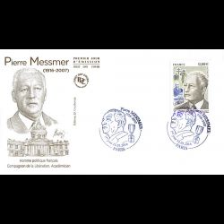 FDC JF - Pierre Messmer - oblit 11/3/2016 Paris