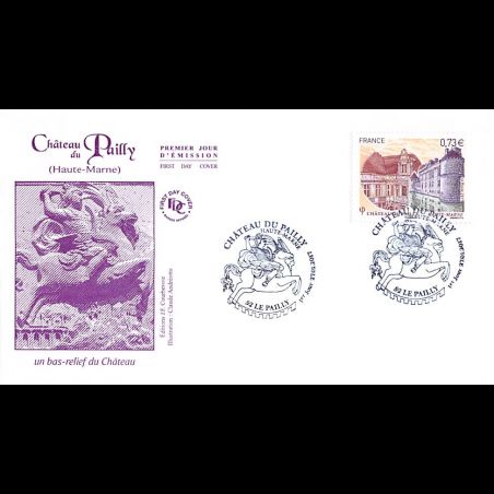 FDC JF - Château du Pailly (Haute-Marne) - oblit 27/1/2017