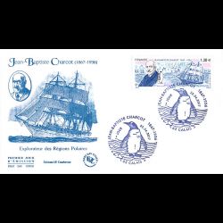 FDC JF - Jean Baptiste Charcot - oblit 22/4/2017 Calais