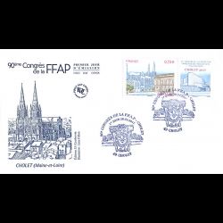 FDC JF - 90e congrès de la FFAP - oblit 28/4/2017 Cholet