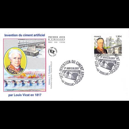 FDC JF - Invention du ciment artificiel par L. Vicat - 2/6/2017 Souillac