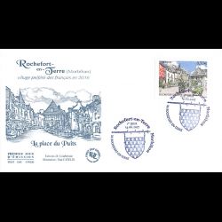 FDC JF - Rochefort en terre (Morbihan) - oblit 14/6/2017