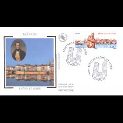 FDC soie - Mâcon (Saône et...