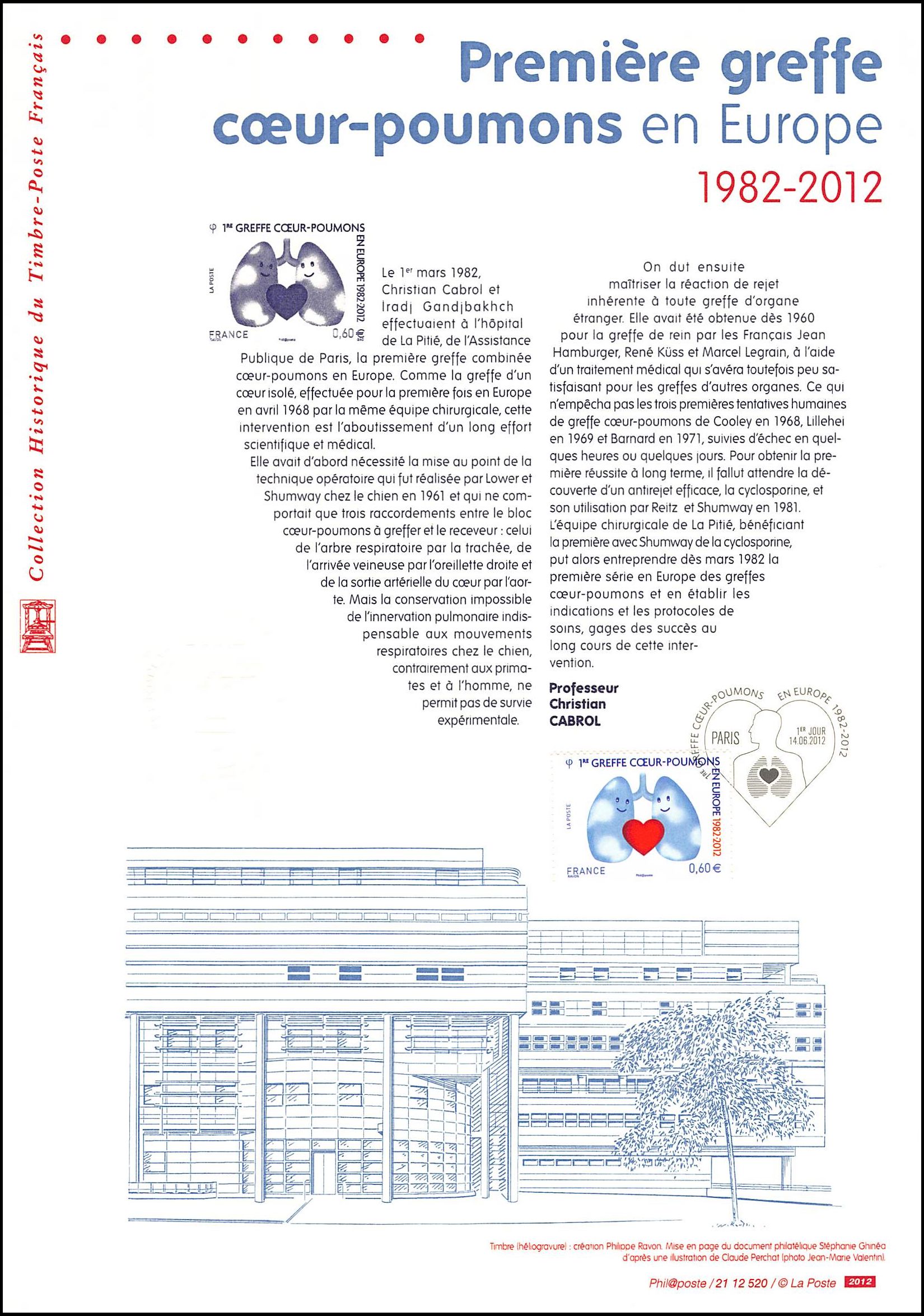 Document officiel 2012 - Première greffe coeur-poumons en europe