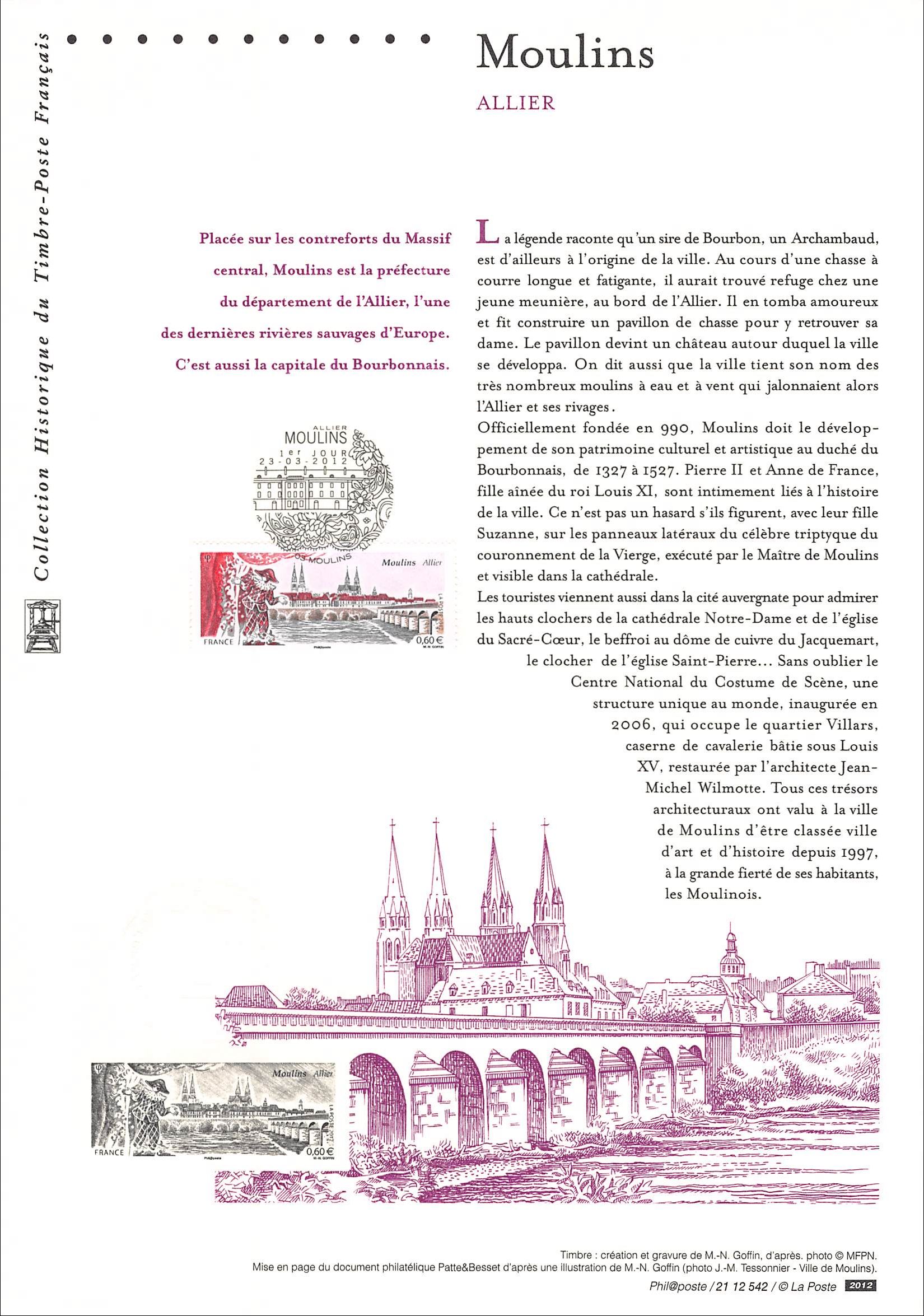 Document officiel 2012 - Moulins - Allier