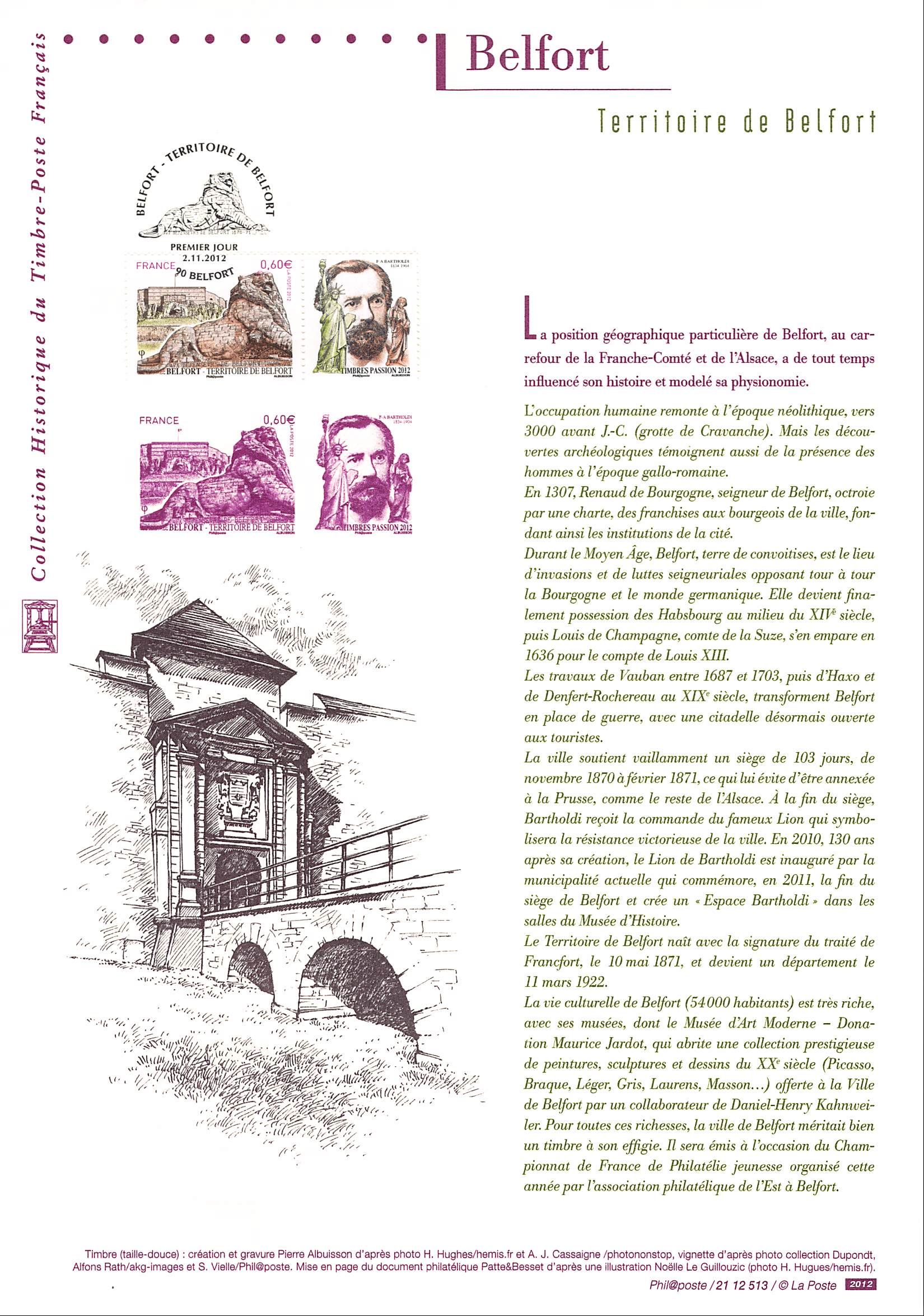 Document officiel 2012 - Territoire de Belfort