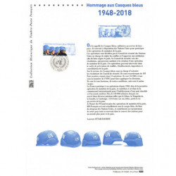 Document officiel 2018 - Hommage aux casques bleus