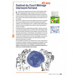 Document officiel 2018 - 40 ans du festival du court métrage - Clermont-Ferrand