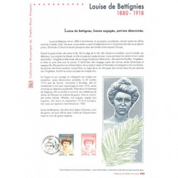 Document officiel 2018 - Louise de Bettignies, femme engagée patriote déterminée