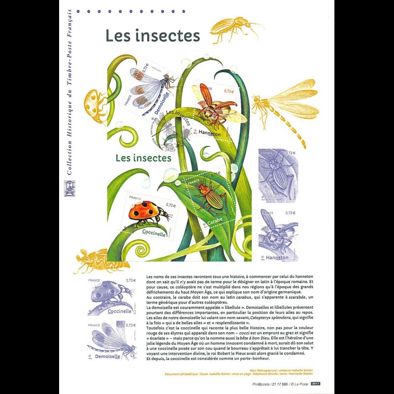 Document officiel 2017 - Les insectes