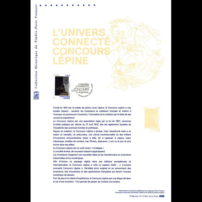 Document officiel 2017 - L'univers connecté - Concours Lépine