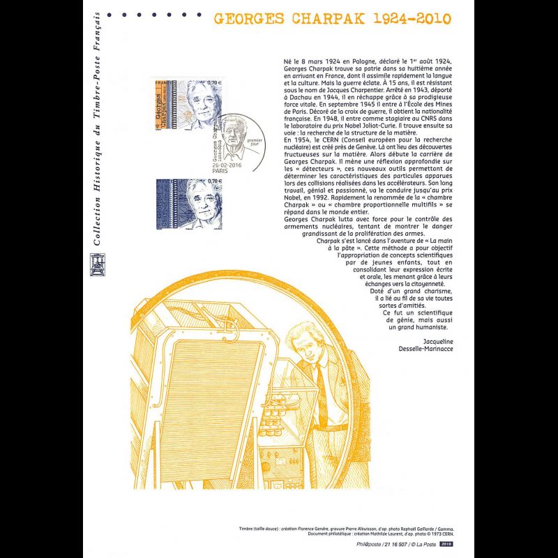 Document officiel 2016 - Georges Charpak