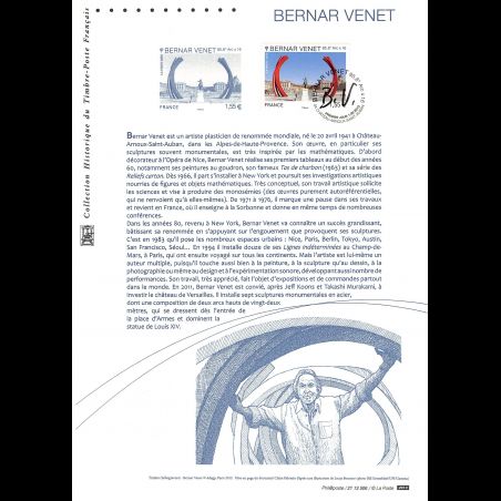 Document officiel 2013 - Tableau Bernar Venet