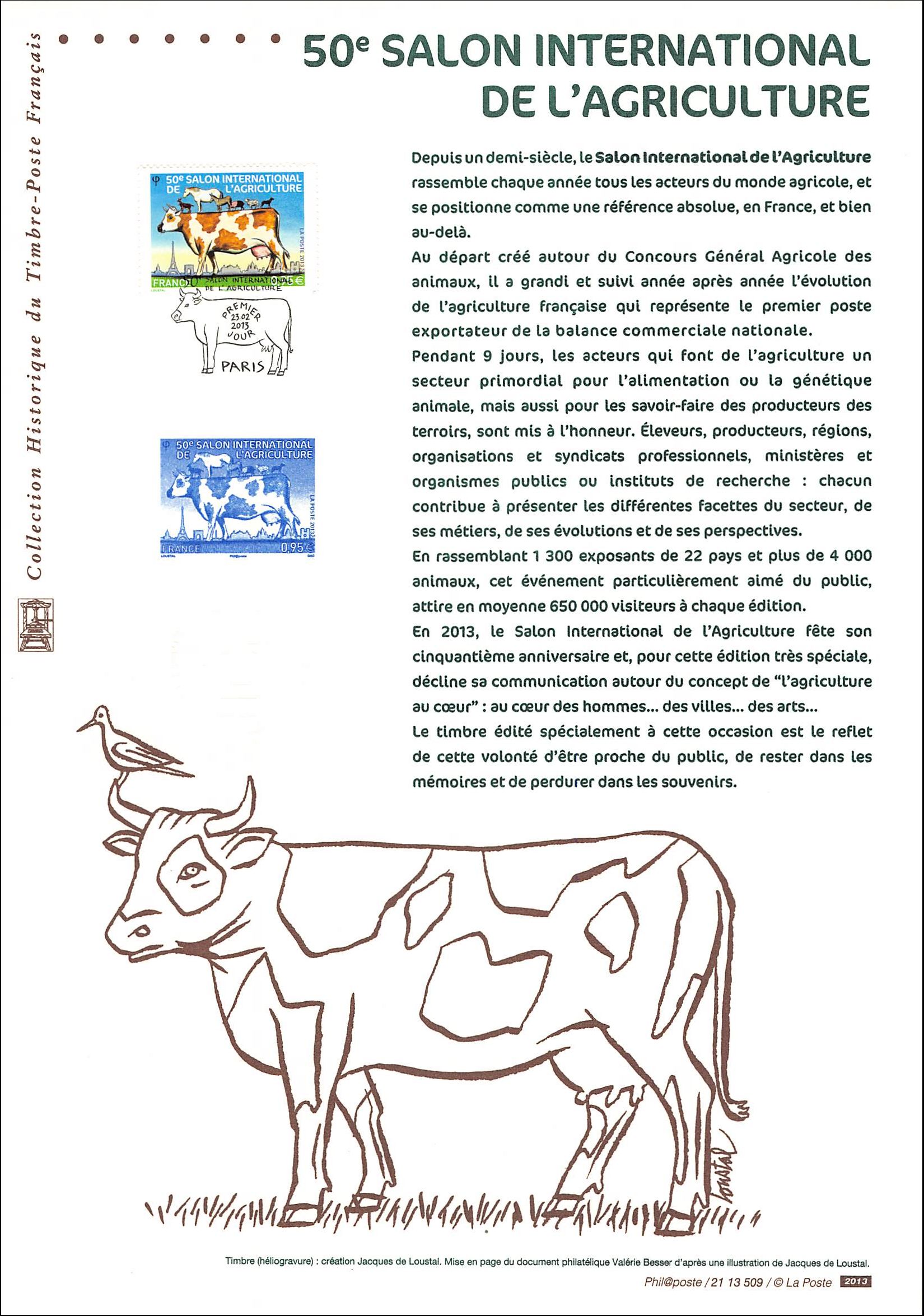 Document officiel 2013 - 50e salon international de l'agriculture