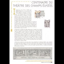 Document officiel 2013 - Centenaire du théâtre des champs-élysées