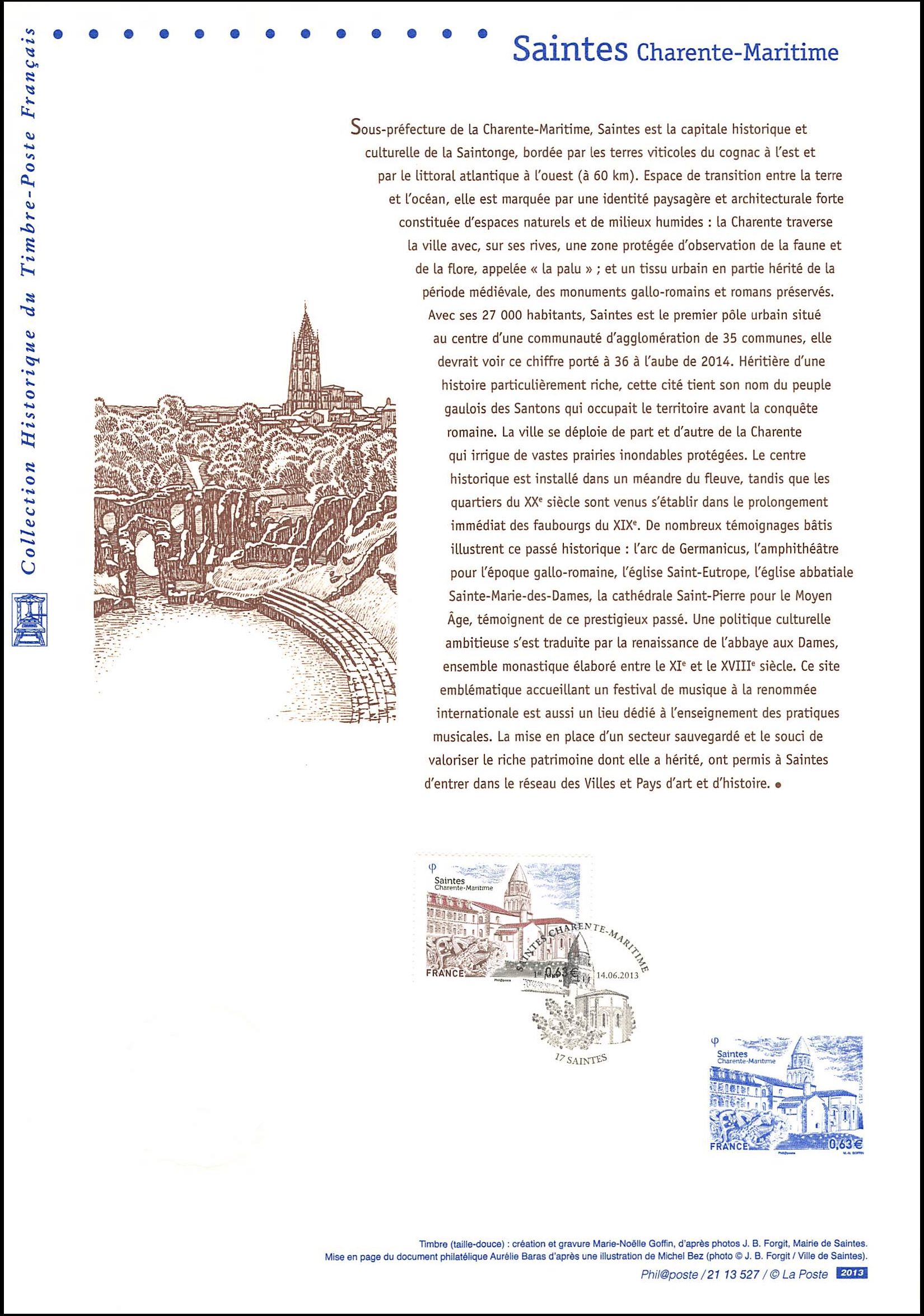 Document officiel 2013 - Saintes - Charente-Maritime