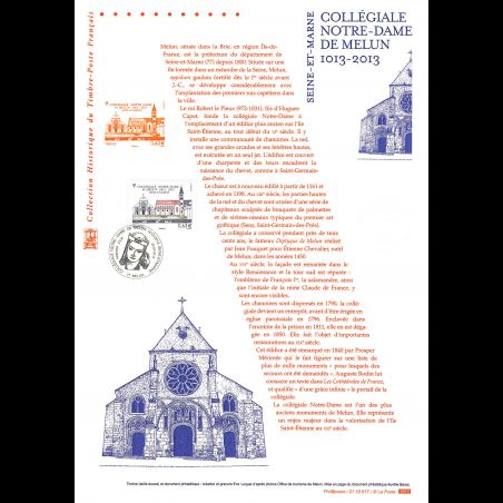 Document officiel 2013 - Collégiale Notre-Dame de Melun