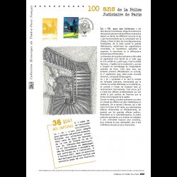 Document officiel 2013 - 100 ans de la police judiciaire de Paris